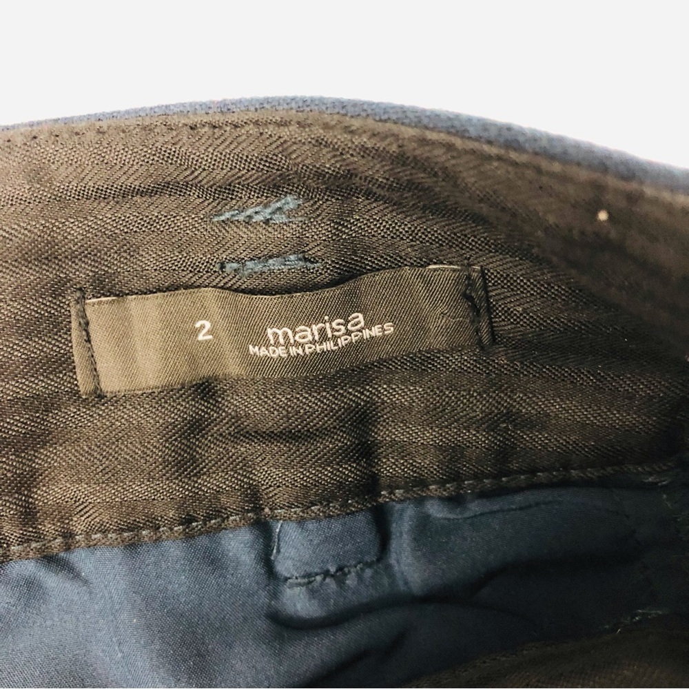 Loft Dark Turquoise Marisa Wool Pants - Picture 10 of 16